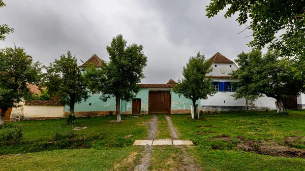 Gospodarstwa Wiejskie Viscri Rumunii — Zdjęcie stockowe