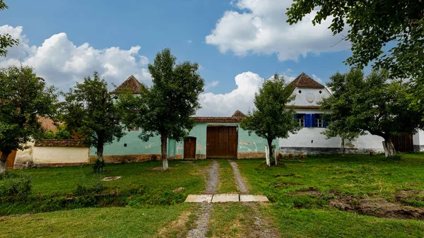 Сільські Ферми Віскрі Румунії — стокове фото