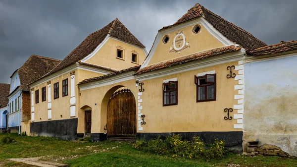 Gospodarstwa Wiejskie Viscri Rumunii — Zdjęcie stockowe