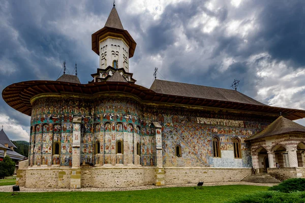 Het Orthodoxe Klooster Sucevita Roemenië — Stockfoto