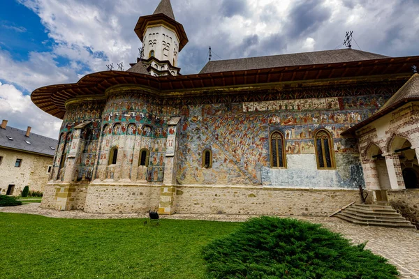 Cerkiew Sucevita Rumunii — Zdjęcie stockowe