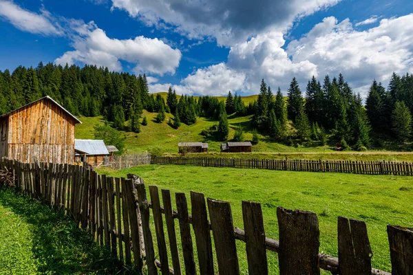 Stare Domy Wiosce Mołdawia Bukowinie Rumunii — Zdjęcie stockowe