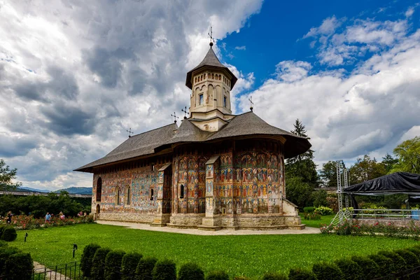 Het Orthodoxe Klooster Van Moldovita Roemenië — Stockfoto