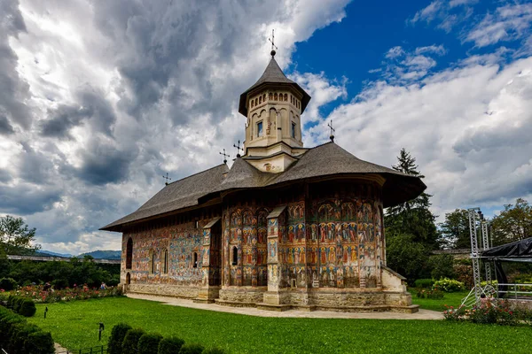 Monasterio Ortodoxo Moldovita Rumania — Foto de Stock
