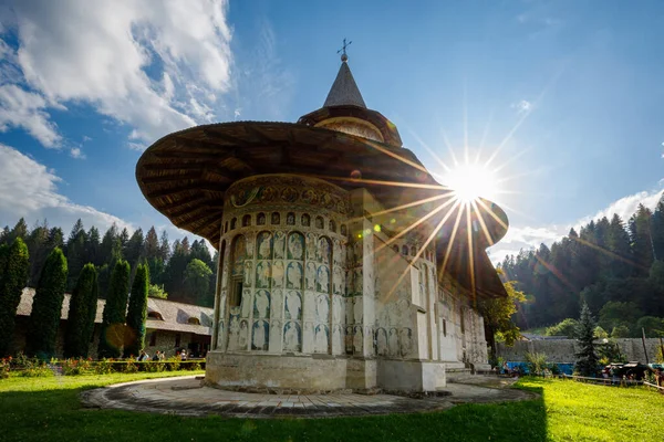 Monastère Orthodoxe Voronet Roumanie — Photo