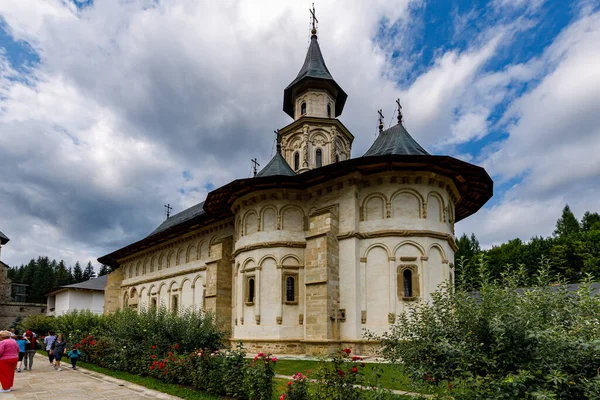 Romanya Nın Bucovina Kentindeki Putna Manastırı Ağustos 2021 — Stok fotoğraf