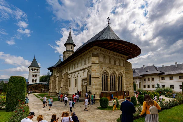 Het Klooster Van Putna Bucovina Van Roemenië Augustus 2021 — Stockfoto