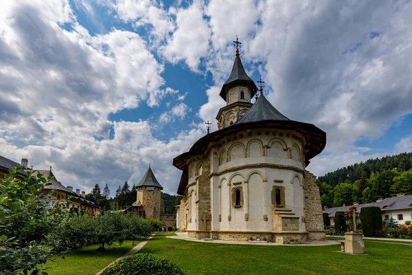 Het Klooster Van Putna Bucovina Van Roemenië — Stockfoto