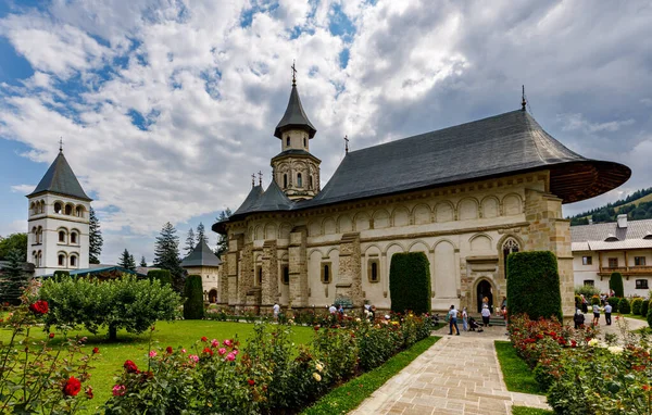 Het Klooster Van Putna Bucovina Van Roemenië Augustus 2021 — Stockfoto