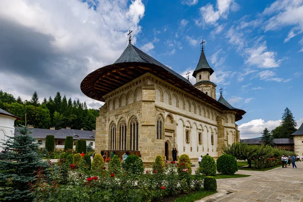 Het Klooster Van Putna Bucovina Van Roemenië — Stockfoto