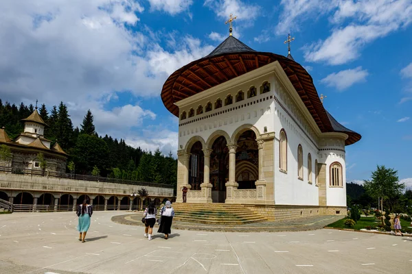 Монастырь Фана Румынской Буковине Августа 2021 Года — стоковое фото