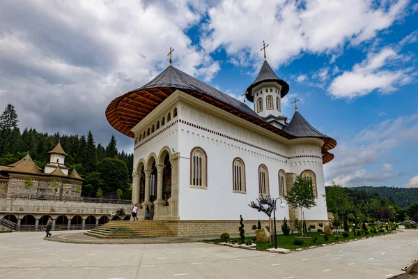 Het Klooster Van Putna Bucovina Van Roemenië — Stockfoto