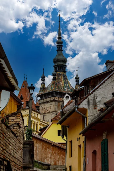 Historic City Sighisoara Transilvania Romania — Stock Photo, Image