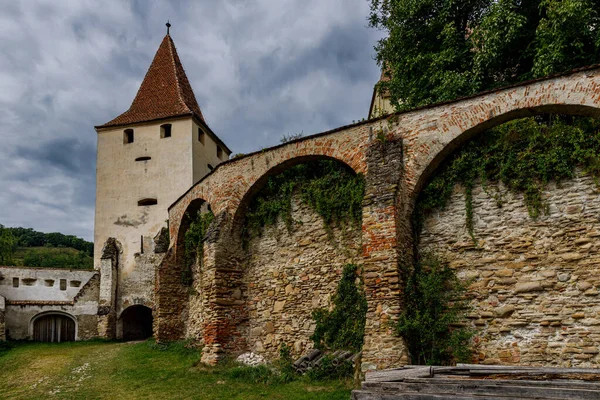 Historische Kasteelkerk Van Biertan Roemenië — Stockfoto