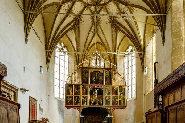 Historische Kerk Van Biertan Roemenië Augustus 2021 — Stockfoto