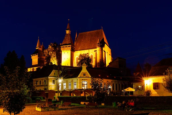 Igreja Histórica Castelo Biertan Romênia — Fotografia de Stock