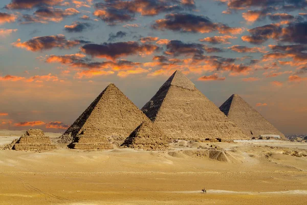 Pyramids Giza Egypt — Stock Photo, Image