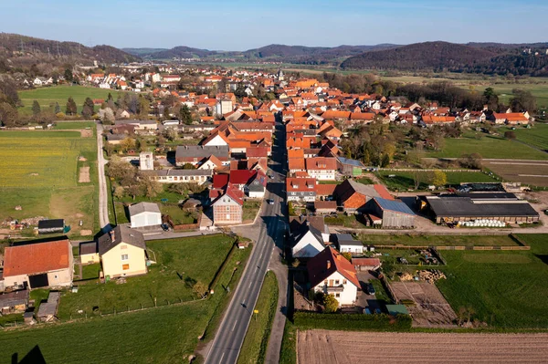 Hesse Deki Herleshausen Köyü — Stok fotoğraf