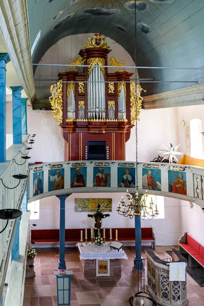 Historic Church Snna Thuringia Rhn April 2022 — Stock Photo, Image