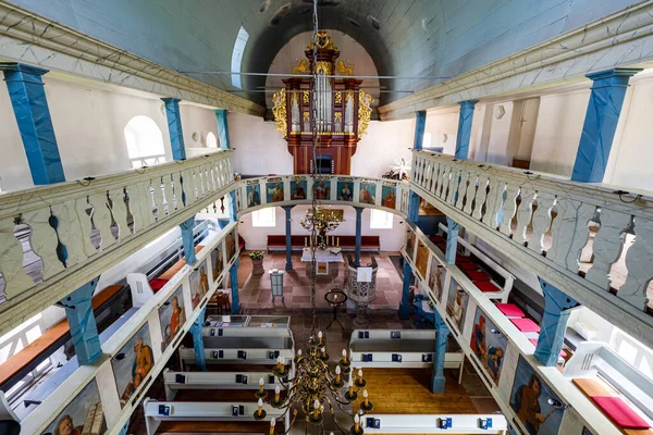 Den Historiska Kyrkan Snna Thüringen Rhen April 2022 — Stockfoto