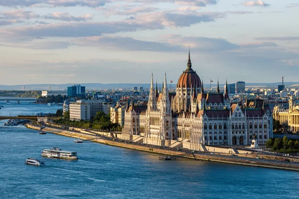 Edificio Del Parlamento Ungherese Budapest — Foto Stock