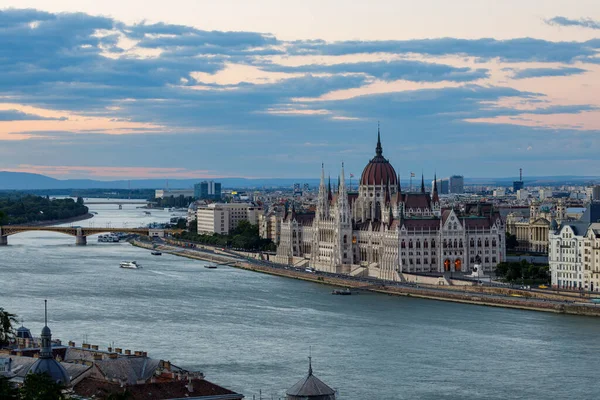 Edificio Del Parlamento Ungherese Budapest — Foto Stock