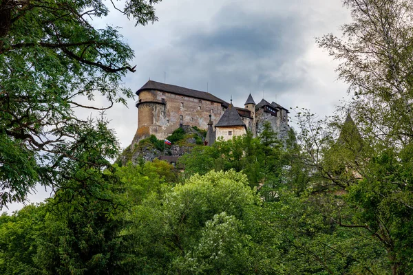 奥拉瓦城堡在斯洛伐克 — 图库照片