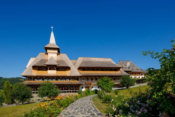 Barsana Monastery Maramures Romania — Foto de Stock