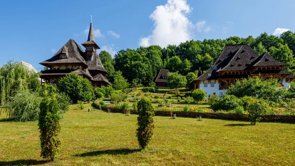 Barsana Monastery Maramures Romania — Stockfoto