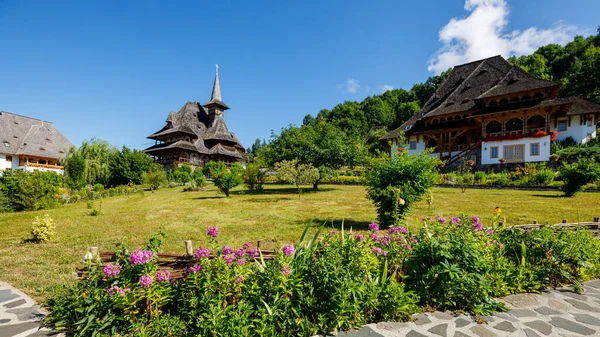 Barsana Monastery Maramures Romania — Stockfoto