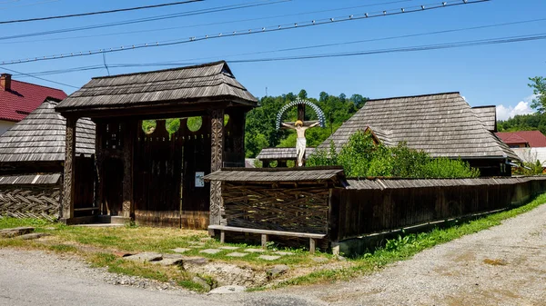 Old Farm Houses Maramures Romania — Photo