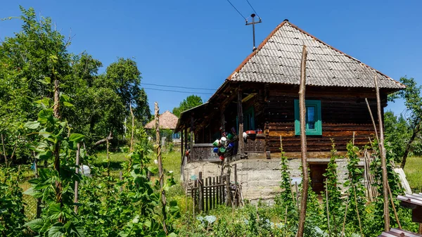 Old Farm Houses Maramures Romania — Fotografia de Stock