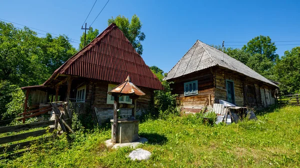 Old Farm Houses Maramures Romania — Stock Photo, Image