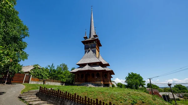 Wooden Church Calinesti Susani Maramures Romania — Foto de Stock