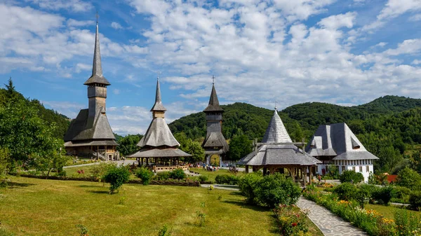 Barsana Monastery Maramures Romania — Foto Stock