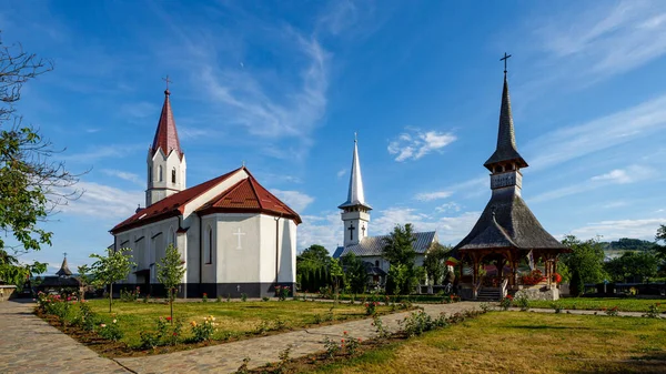 Churches Oncesti Maramures Romania — Foto de Stock