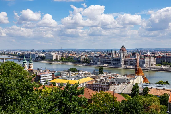 City Budapest Parliament Building — Foto Stock