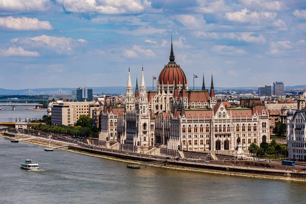 City Budapest Parliament Building — Foto Stock