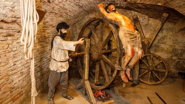 The torture chamber of Hunedoara in Romania, June 15, 2022