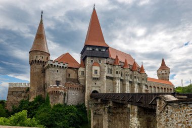 Corvin Castle n Hunedoara n Romania