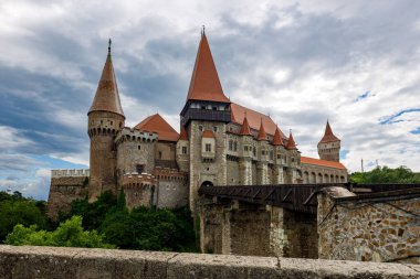 Corvin Castle n Hunedoara n Romania