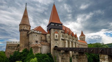 Corvin Castle n Hunedoara n Romania