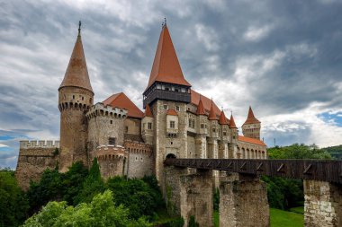 Corvin Castle n Hunedoara n Romania