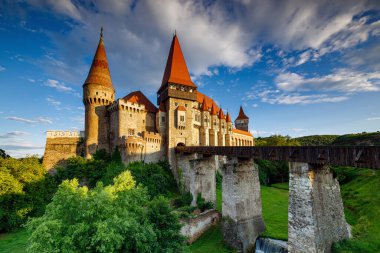 Corvin Castle n Hunedoara n Romania
