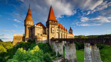 Corvin Castle n Hunedoara n Romania