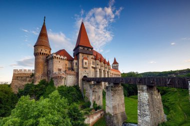 Corvin Castle n Hunedoara n Romania