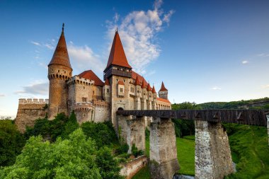 Corvin Castle n Hunedoara n Romania