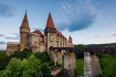 Corvin Castle n Hunedoara n Romania