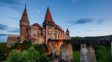 Corvin Castle n Hunedoara n Romania