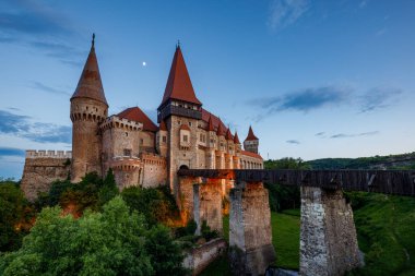 Corvin Castle n Hunedoara n Romania